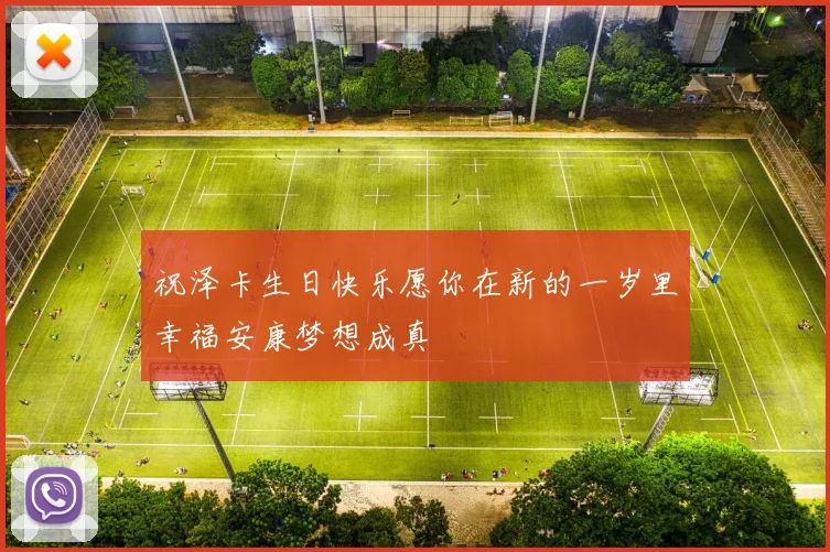 祝泽卡生日快乐愿你在新的一岁里幸福安康梦想成真
